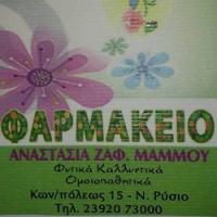 /customerDocs/images/avatars/37681/37681-ΦΑΡΜΑΚΕΙΟ-ΦΑΡΜΑΚΑ-ΒΙΤΑΜΙΝΕΣ-ΑΝΑΣΤΑΣΙΑ ΜΑΜΜΟΥ-ΝΕΟ ΡΥΣΙΟ-LOGO.jpg